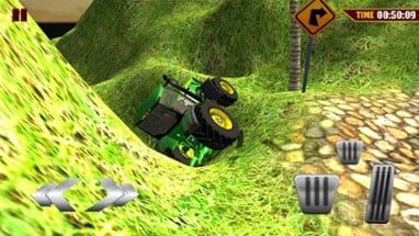 Tractor Driver 3D-Hill Station Image