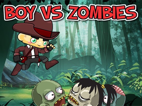 Boy vs Zombies Game Cover