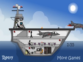 Click Death - Stick Aircraft Carrier Image