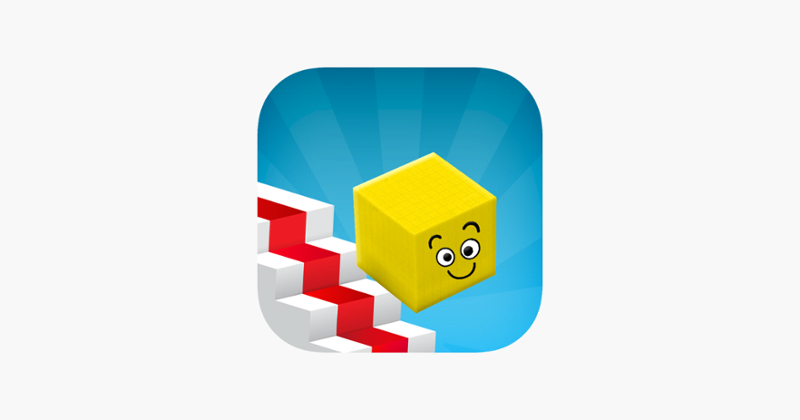 Cube Stars : Jump on stairs Game Cover