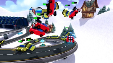 Evil Robot Traffic Jam HD Image