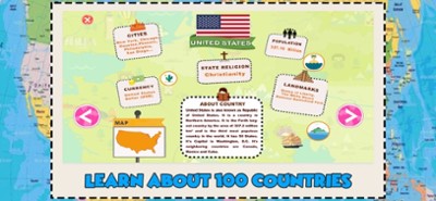 World Countries Geography Quiz Image