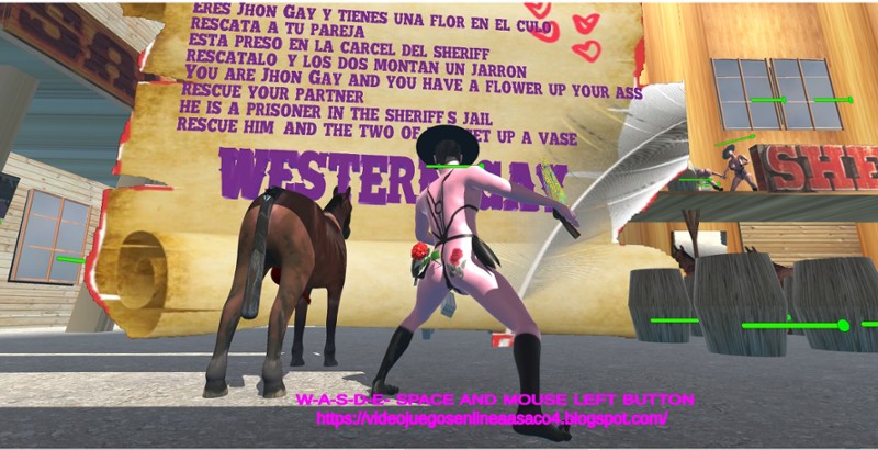 DEMO-5 WESTERN GAY Game Cover