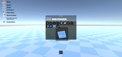 [TECH DEMO] Voxel Placement and Inventory Image