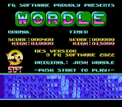 Wordle NES Image