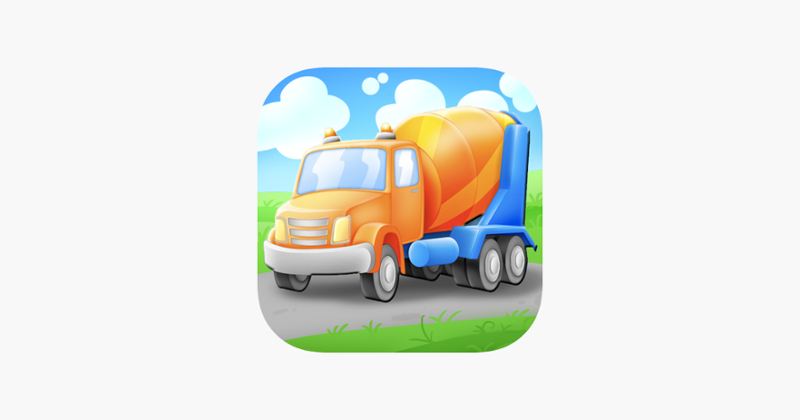 Trucks and Things That Go Vehicles Puzzle Game Game Cover