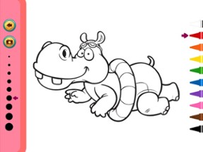 Animals Coloring Book - Painting Game for Kids Image