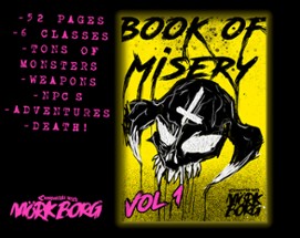 Book of Misery Vol 1 - Mork Borg Image