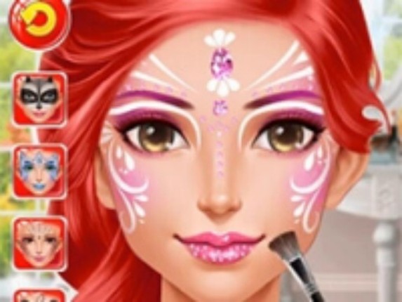 Face Paint Party - Girls Makeover Salon Game Cover