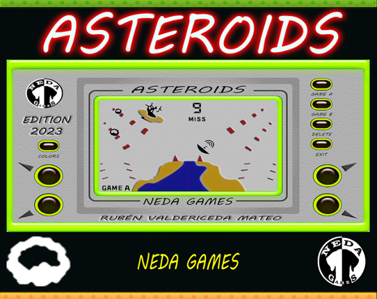 Asteroides Game Cover