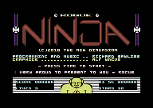 Rogue Ninja [Commodore 64] Image