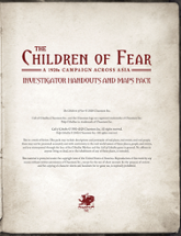 The Children of Fear Free Handouts and Pre-gen Characters (Call of Cthulhu) Image