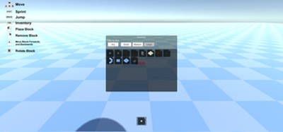 [TECH DEMO] Voxel Placement and Inventory Image