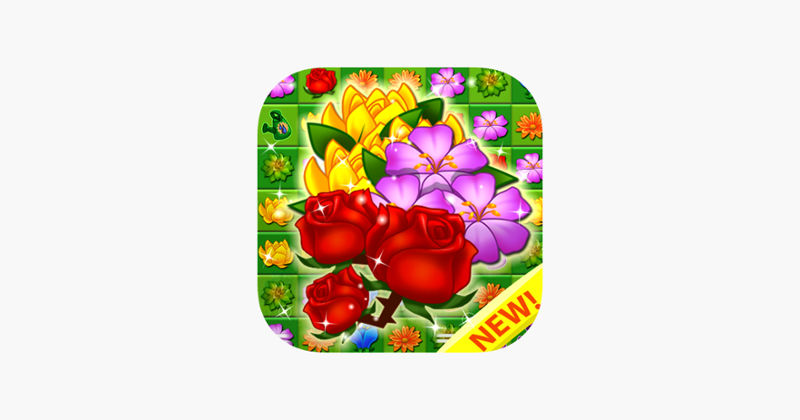 Blossom Garden - Free Flower Blast Match 3 Puzzle Game Cover