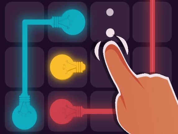 Connect Glow Game Puzzle Game Cover