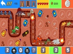 Dinosaur Math Tower Defense Image