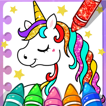 Unicorn Coloring Girl Games Game Cover