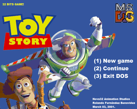 Toy Story 3D Game Cover