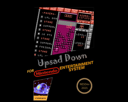 Upsad Down (NESDEV Edition) Game Cover