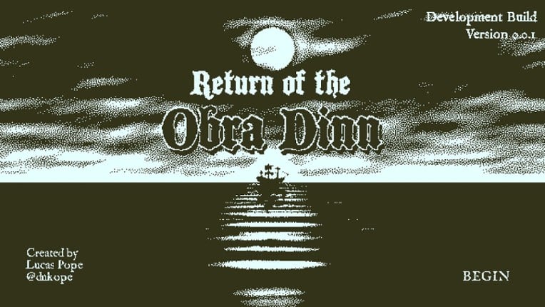 Return of the Obra Dinn Game Cover