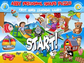 Abby Preschool Shape Puzzles (Under the Sea and Vehicles) Free HD Image