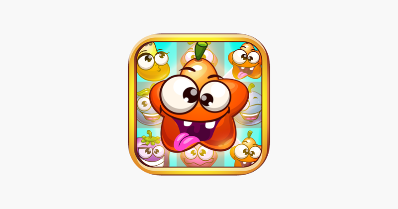 Crazy Cute Pop Fruit Link Mania - Connect &amp; Splash Game Cover