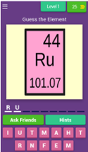 Guess The Periodic Table Quiz Image