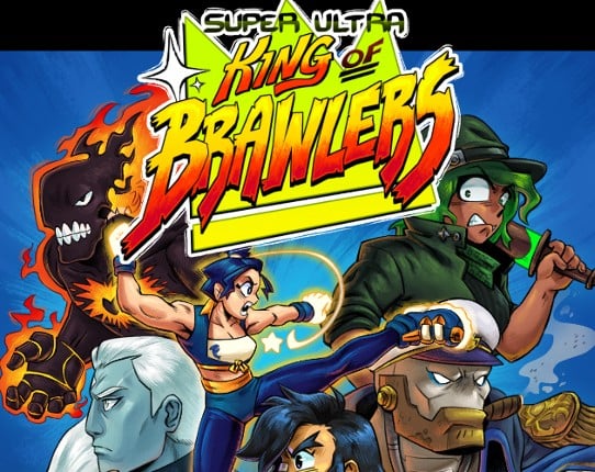 SUPER ULTRA KING OF BRAWLERS Zine Game Cover