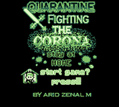 Quarantine fighting the corona (GB STUDIO) Image