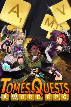 Tomes and Quests: a Word RPG Game Cover