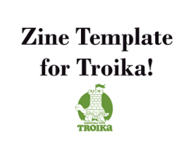 Zine Template for Troika! Image