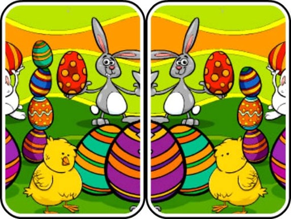 Easter Differences Game Cover