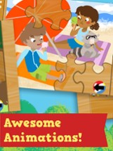 Kids Season Puzzles: Animated Spring, Summer, Fall and Winter Wooden Jigsaw Puzzle Games for Toddler and Preschool Boys and Girls Image