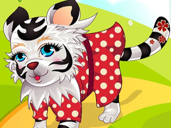 Little Tiger Dress Up Game Cover