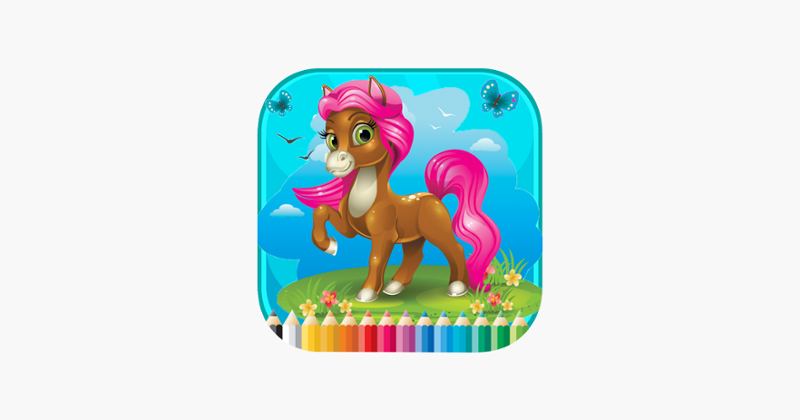 Pony Art Coloring Book - Activities for Kids Game Cover