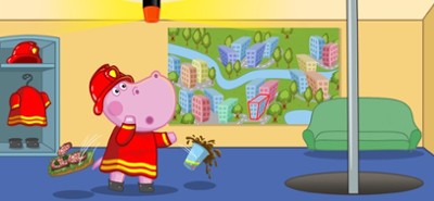 Adventure Hippo: Fire patrol Image