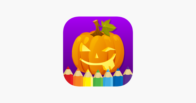 Coloring book : Draw Halloween Game Cover
