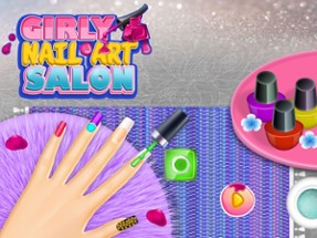 Girly Nail Art Salon Image