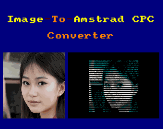 Image to Amstrad CPC Converter ImgToCpc Game Cover