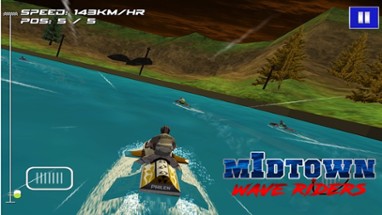 MidTown Wave Riders - Free 3D Jet Ski Racing Game Image