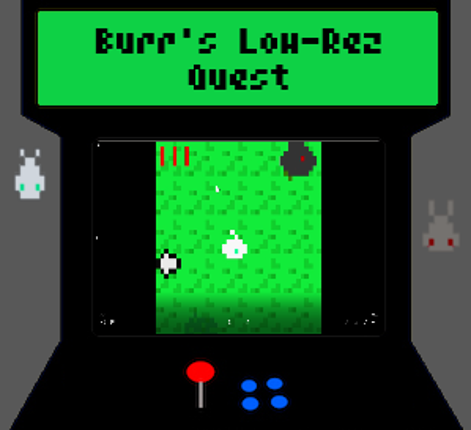 Burr's Low Rez Quest Game Cover