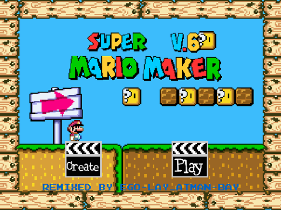 Expanded Super Mario Maker v.6 Game Cover