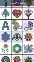 Mandala Coloring Book Image