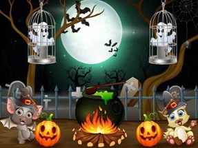 Halloween Twin Ghosts Rescue Image