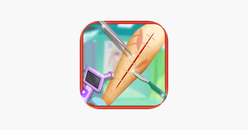 Knee Surgery Simulator - Kids First Aid Helper Game Game Cover