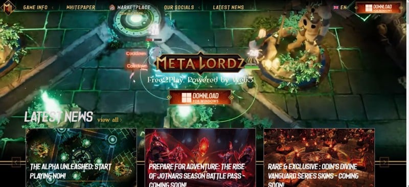 Meta Lordz Game Cover