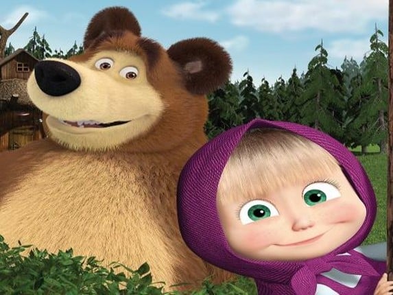 Farm Masha and the Bear Educational Games online Game Cover