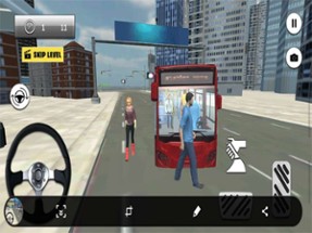 Metro Bus Parking Game 3D Image