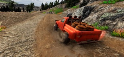 Pickup Truck Offroad Driving Image