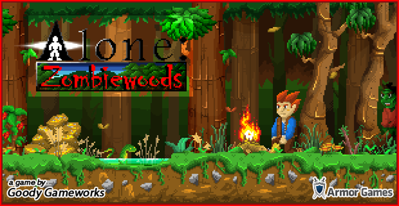 Alone: Zombiewoods Game Cover